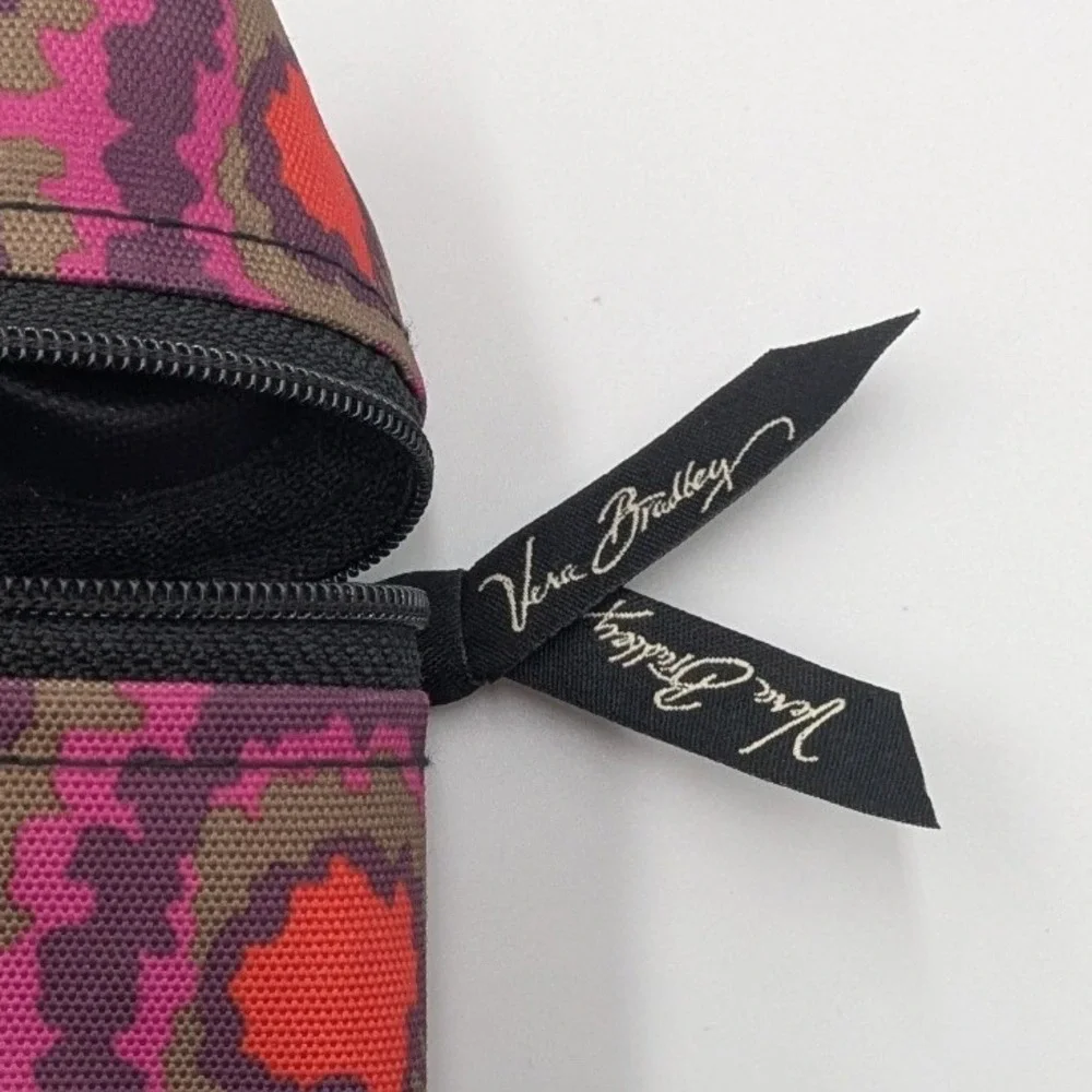 Vera Bradley Cosmetic Bag Makeup Pouch Floral Print‎ Zippered Pouch Organizer